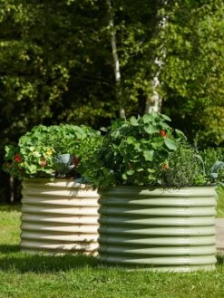 Birdies™ Round Metal Raised Bed, Tall -Outdoor Garden Supply Store 8609152 6530 tif