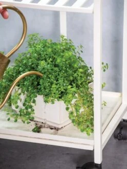 Oslo 2-Tier Plant Stand With Folding Shelves -Outdoor Garden Supply Store 8609220 4137 tif