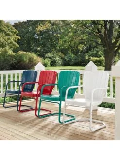 Crosley Ridgeland Chair Set, Set Of 2 -Outdoor Garden Supply Store 8609289 41v