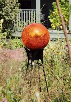 Achla Designs Gazing Globe 12" 16 Achla Designs Gazing Globe 12" -Outdoor Garden Supply Store 8609324 02V jpg