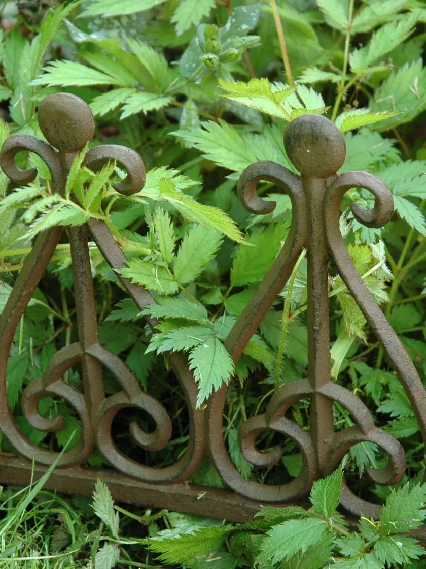 Esschert Cast Iron Lawn Edging, Set Of 3 2 Esschert Cast Iron Lawn Edging, Set Of 3 - Image 2