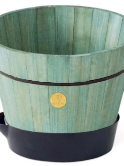 VegTrug® Build-a-Barrel Wooden Planter With Self-Watering Reservoir Tray, 18" 13 VegTrug® Build-a-Barrel Wooden Planter With Self-Watering Reservoir Tray, 18" -Outdoor Garden Supply Store 8610253 07V tif