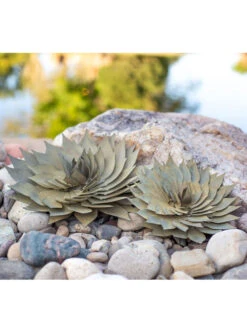 Desert Steel Spiral Aloe Sculpture 12 Desert Steel Spiral Aloe Sculpture -Outdoor Garden Supply Store 8610749 04v