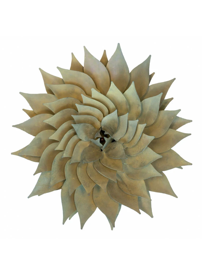 Desert Steel Spiral Aloe Sculpture 8 Desert Steel Spiral Aloe Sculpture - Image 8