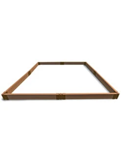 Classic Sienna Composite Raised Bed, 5-1/2" High With 2" Boards 12 Classic Sienna Composite Raised Bed, 5-1/2" High With 2" Boards -Outdoor Garden Supply Store 8610836 01v
