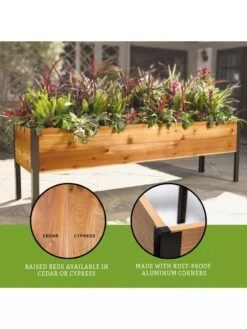 Elevated Planter Box, 2' X 8' 17 Elevated Planter Box, 2' X 8' -Outdoor Garden Supply Store 8610895 3