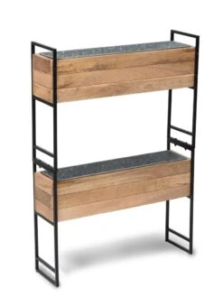 Tartu 2-Tier Elevated Rectangular Planter -Outdoor Garden Supply Store 8611008 0936 tif