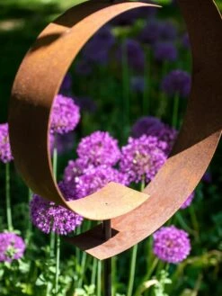 Corten Circle Garden Sculpture -Outdoor Garden Supply Store 8611061 157 tif