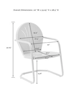 Crosley Griffith 3-piece Outdoor Bistro Set 31 Crosley Griffith 3-piece Outdoor Bistro Set -Outdoor Garden Supply Store 8611589 07v