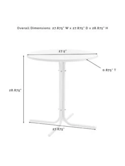Crosley Griffith 3-piece Outdoor Bistro Set 32 Crosley Griffith 3-piece Outdoor Bistro Set -Outdoor Garden Supply Store 8611589 08v