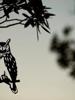 Metalbird Great Horned Owl 5 Metalbird Great Horned Owl -Outdoor Garden Supply Store 8612018 02V tif