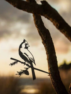 Metalbird Cardinal -Outdoor Garden Supply Store 8612021 03v