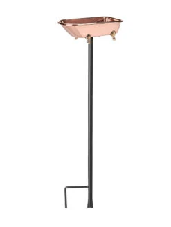 Copper Bathtub Birdbath -Outdoor Garden Supply Store 8612202 05v