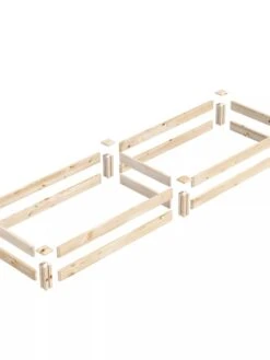 Pine Raised Garden Bed, 2' X 8' 12 Pine Raised Garden Bed, 2' X 8' -Outdoor Garden Supply Store 8612243 01V jpg