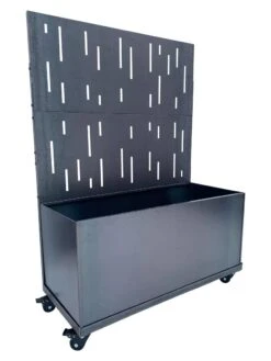 Nice Corten Trough Planters With Privacy Screen -Outdoor Garden Supply Store 8612382 01V png