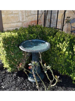 Exaco Enduro Clay Birdbath 11 Exaco Enduro Clay Birdbath -Outdoor Garden Supply Store 8612394gy 02v