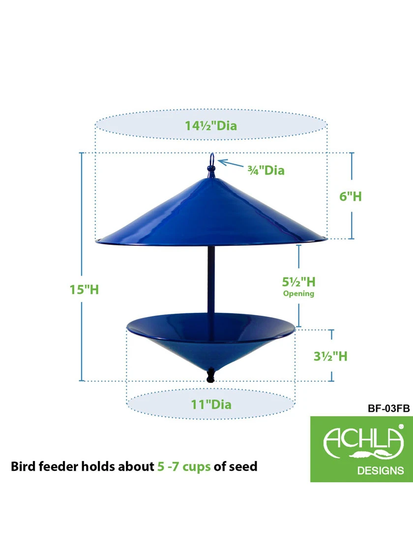 Achla Designs Trulli Bird Feeder 5 Achla Designs Trulli Bird Feeder - Image 5