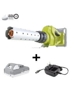 Sun Joe® 24-Volt 2.0Ah Cordless Elec. 1292-Degree Fire Starter, For Charcoal Grills -Outdoor Garden Supply Store 8612520 02v