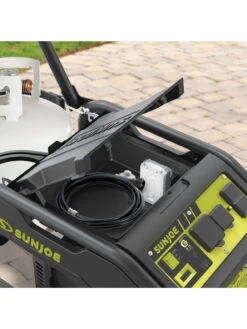 Sun Joe® 4,100/3,300-Running Watt Propane Powered Portable Generator W/24VBattery Starter -Outdoor Garden Supply Store 8612525 05v