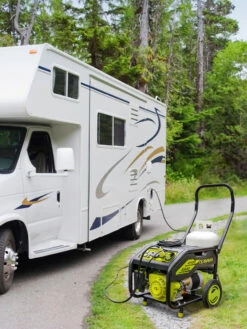 Sun Joe® 4,100/3,300-Running Watt Propane Powered Portable Generator W/24VBattery Starter -Outdoor Garden Supply Store 8612525 07v