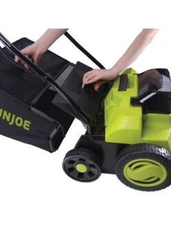 Sun Joe® 48V ION+ Cordless 15-Inch 5-Position Walk-Behind Lawn Dethatcher -Outdoor Garden Supply Store 8612541 05v