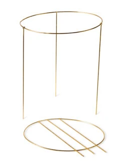 Brass Plated Grow Throughs, Set Of 2 10 Brass Plated Grow Throughs, Set Of 2 -Outdoor Garden Supply Store 8612661 191