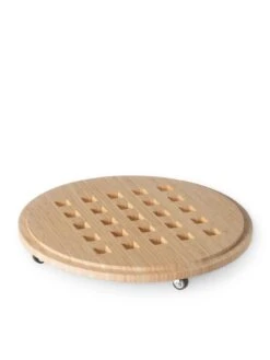 Bamboo Plant Caddy Round, 15.75" 8 Bamboo Plant Caddy Round, 15.75" -Outdoor Garden Supply Store 8612716 204 tif