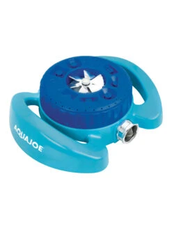 Aqua Joe® AJ-TSSBM Indestructible 9-Pattern Metal Turret Sprinkler -Outdoor Garden Supply Store 8612869 02v