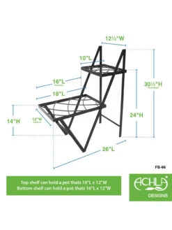 Achla Designs Duet Plant Stand 5 Achla Designs Duet Plant Stand -Outdoor Garden Supply Store 8612905 02v