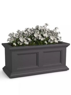 Fairfield Self-Watering Window Box, 2’ -Outdoor Garden Supply Store 8613268 09V tif