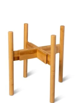 Adjustable Bamboo Plant Stand, Set Of 2 9 Adjustable Bamboo Plant Stand, Set Of 2 -Outdoor Garden Supply Store 8613292 7071