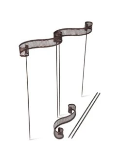 Scroll Linking Stakes, Set Of 3 -Outdoor Garden Supply Store 8613321 5901