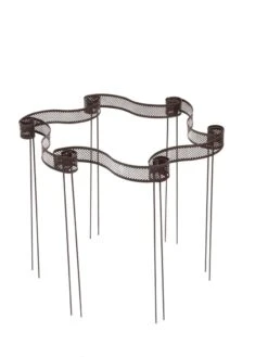 Scroll Linking Stakes, Set Of 3 -Outdoor Garden Supply Store 8613321 6997