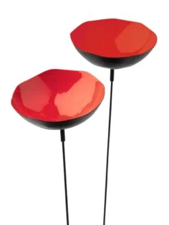 Red Poppy Sways, Set Of 5 -Outdoor Garden Supply Store 8613343 519