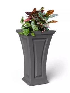 Cambridge Tall Planter, 28" Height -Outdoor Garden Supply Store 8613524 07V