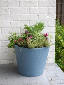 Self-Watering FiberStone Planters -Outdoor Garden Supply Store 8613675 8661 self watering fiber clay pot 17 inches