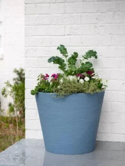 Self-Watering FiberStone Planters -Outdoor Garden Supply Store 8613678 8649 self watering fiber clay pot 20 inches
