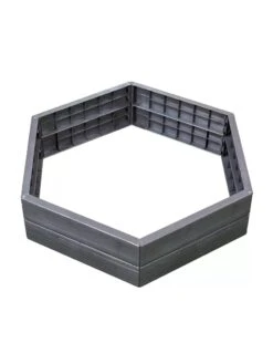 Modular Hexagon Raised Bed Kit, 21.5" -Outdoor Garden Supply Store 8614244 02V 3 4 modular hexagon raised bed kit 21 inches