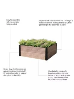 Deep Root Raised Garden Bed 5 Deep Root Raised Garden Bed -Outdoor Garden Supply Store 8614254 03V 3 4